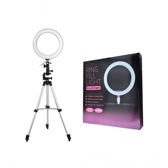 Portable 10-Inch LED Ring Light