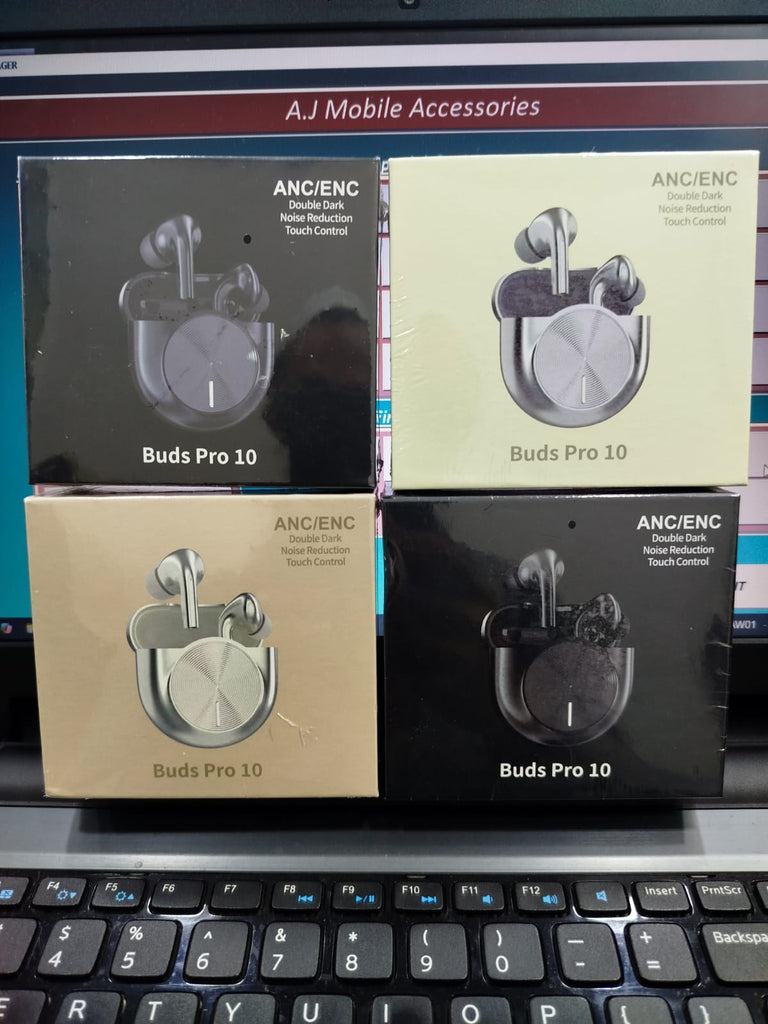 Buds Pro 10 ANC/ENC Wireless Earbuds (Gooseberry)